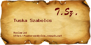 Tuska Szabolcs névjegykártya